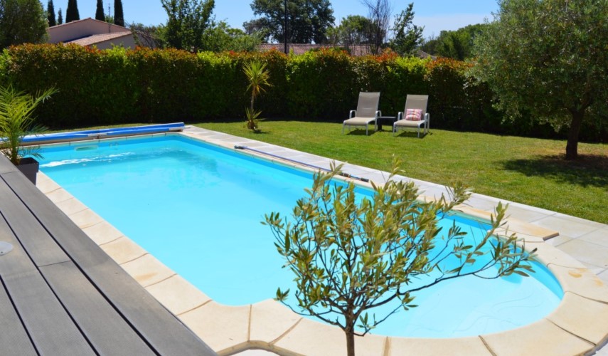 Piscine et jardin - Le Fil Rouge